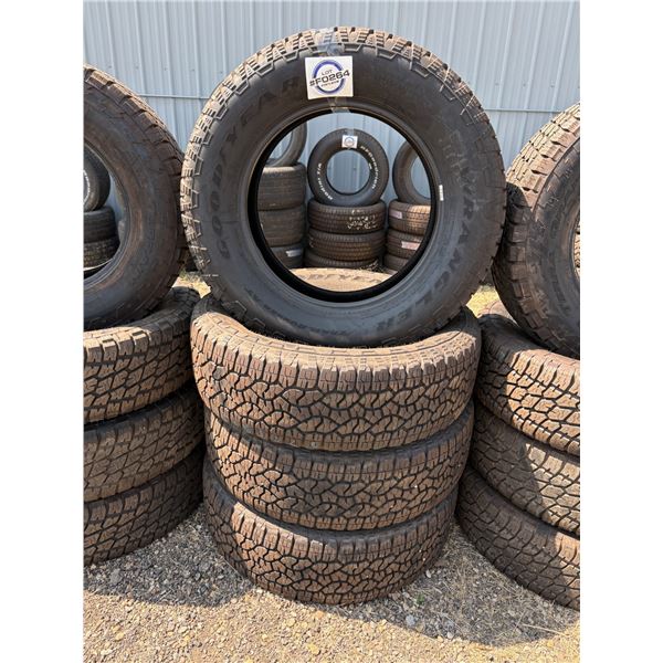 NO RESERVE Goodyear Wrangler Trailrunner AT 275/65R20 Tires
