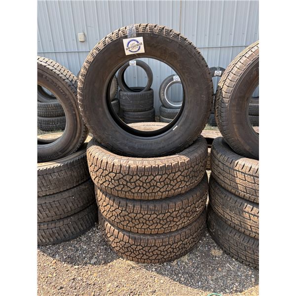 NO RESERVE Goodyear Wrangler Trailrunner AT 275/65R20 Tires
