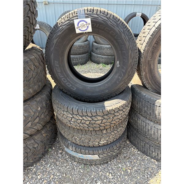 NO RESERVE Cooper Discoverer A/T3 235/75R15 Tires