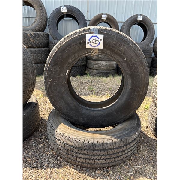 NO RESERVE Firestone Transforce HT 245/75R17 Tires