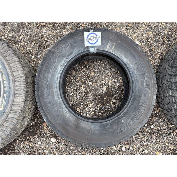 NO RESERVE Bridgestone Dueler A/T 255/70R18 Tire