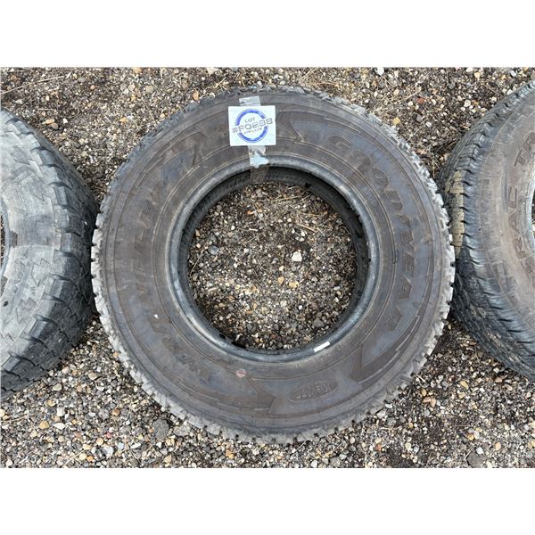 NO RESERVE Goodyear Wrangler 275/70R18 Tire