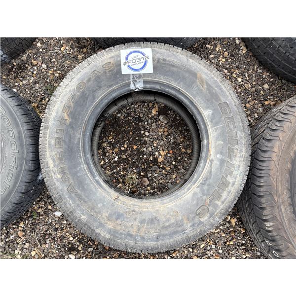 NO RESERVE General Ameri 550AS 245/75R16 Tire