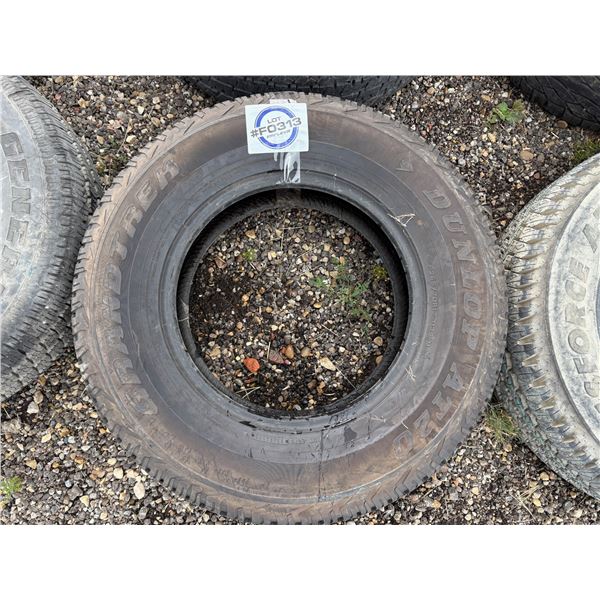NO RESERVE Dunlop AT20 Grandtrek 265/70R17 Tire