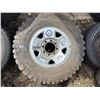 Image 1 : NO RESERVE BFGoodrich Mud Terrain T/A Tire 285/70R17 w/ 8x170 Rim