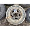 Image 1 : NO RESERVE Bridgestone V-steel 245/75R16 Tire w/ 8x6.5 Rim