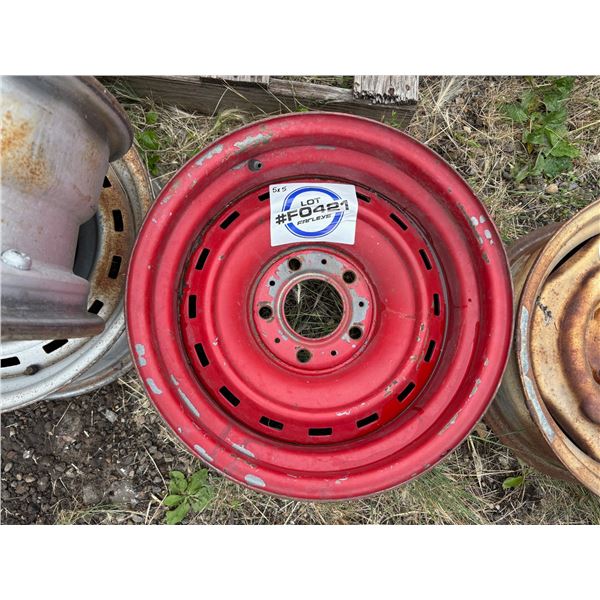 NO RESERVE 5X5 15" Rim