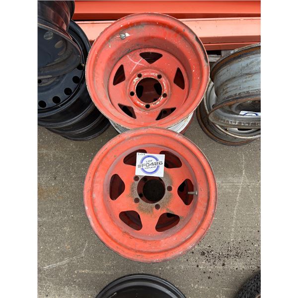 NO RESERVE 5x5.5 Rims