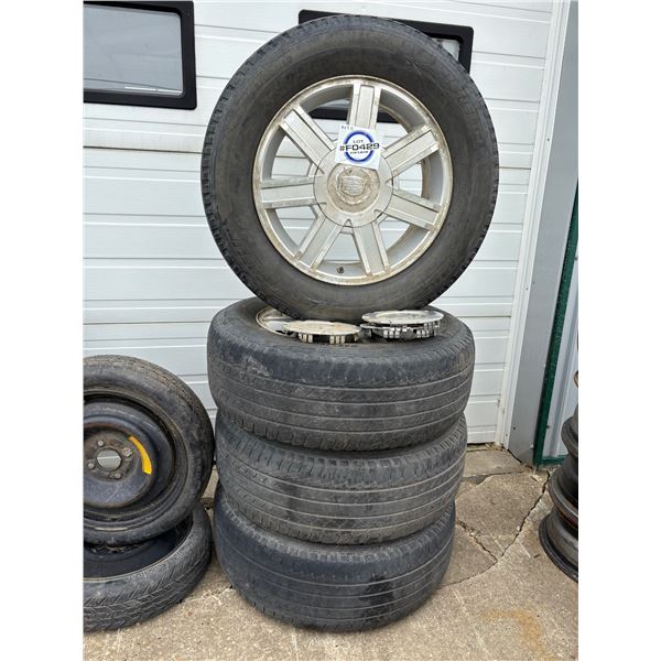 NO RESERVE Cadillac Rims and Tires