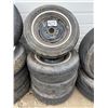 Image 1 : NO RESERVE Set of 4 rims w tires