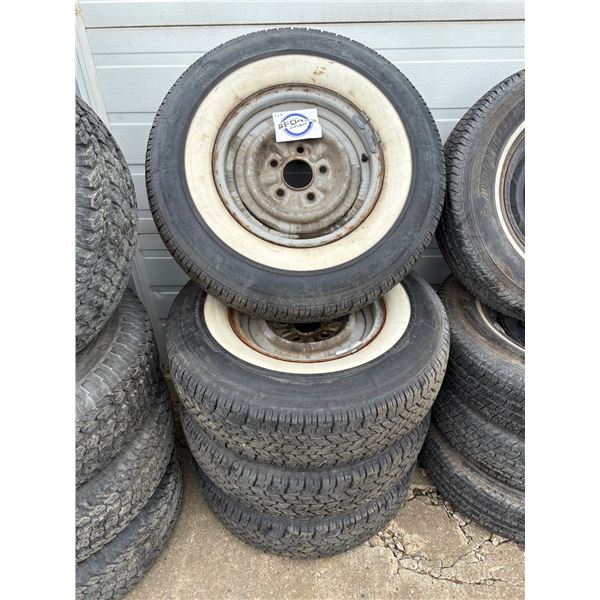 NO RESERVE Coker Classic Tires with rims