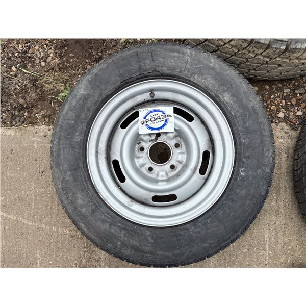 NO RESERVE Tempra Esquire A/S Tire w rim