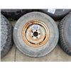 Image 1 : NO RESERVE Uniroyal Tiger Paw Tire and rim