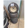Image 1 : NO RESERVE Golf cart rims and tires