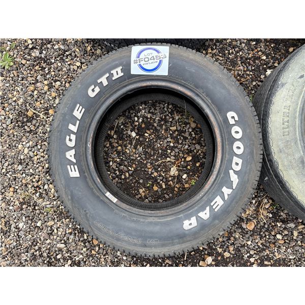 NO RESERVE Goodyear Eagle GTII Tire