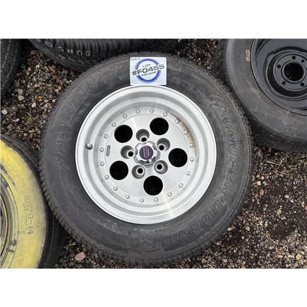 NO RESERVE Cooper Cobra Radial G/T Tire and rim