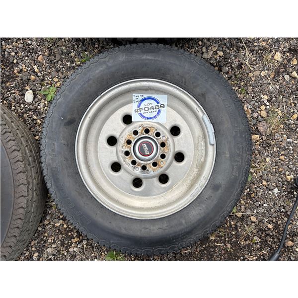 NO RESERVE BFGoodrich Lifesaver GT4 Tire and rim