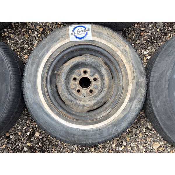NO RESERVE Motomaster Tire and rim