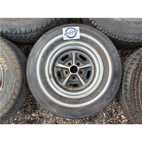 NO RESERVE Michelin Roadhandler Plus Tire and rim