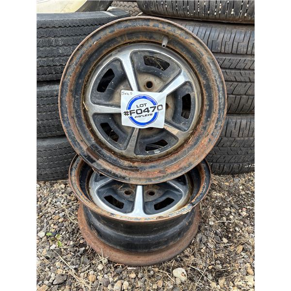 NO RESERVE 5x4.5 Rims 14"