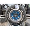 Image 2 : NO RESERVE Turbo Action Lee Radial G/T Tires and rims