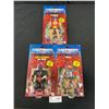 Image 1 : Lot of 3 Masters of The Universe Figurines Sealed in Packages
