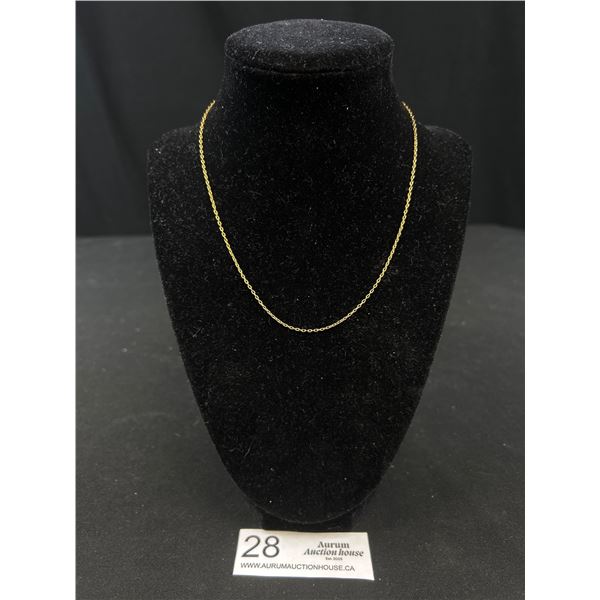 Signed D'ORLAN Vintage Gold Chain