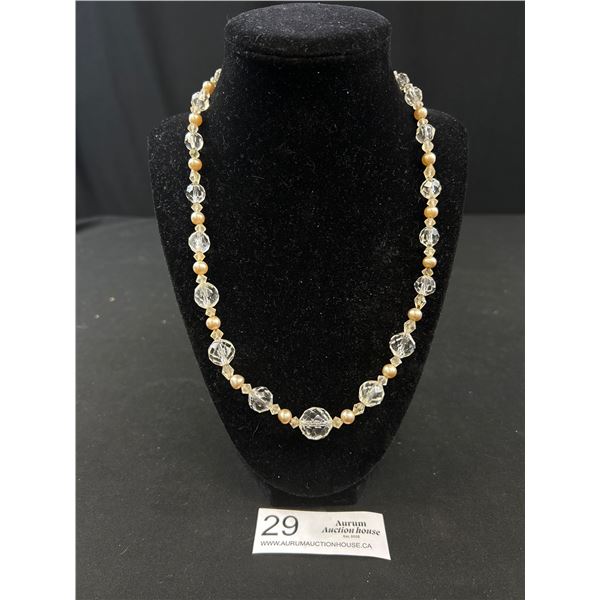 Antique Victorian Replacement Pearl Necklace Original Victorian Clasp