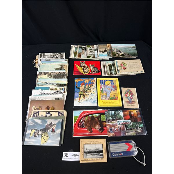 Lot of old Postcards and Ephemera