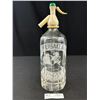 Image 1 : Vintage Comersall Brothers Seltzer Syphon Bottle Nice Graphics