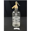 Image 1 : Vintage W&J Burrow Limited Malvern Seltzer Bottle w/ Nice Graphics