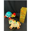 Image 4 : Box of 60s-70s Pre-Loved Fisher Price Toys
