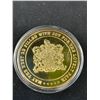 Image 5 : Vintage 24K Gold Plated Royal Token 2011