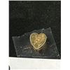 Image 2 : Antique Victorian Gold Seed Pearl Heart Slide Very Collectible!