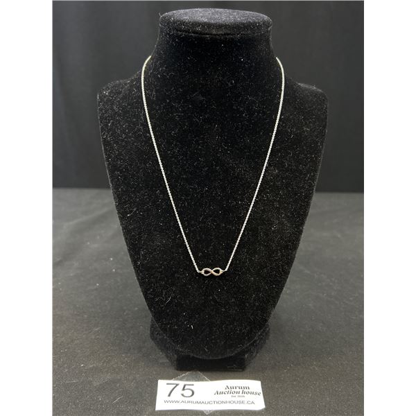 Marked 925 Love Knot Sterling Necklace