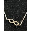 Image 3 : Marked 925 Love Knot Sterling Necklace