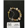 Image 2 : Gold Plated Marked Pandora Charm Bracelet