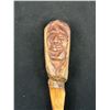 Image 2 : An H W Thomas Musqueum First Nations Carved 8" Tall Letter Opener