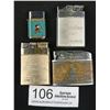 Image 1 : Lot of 4 Vintage Advertising Flat Lighters