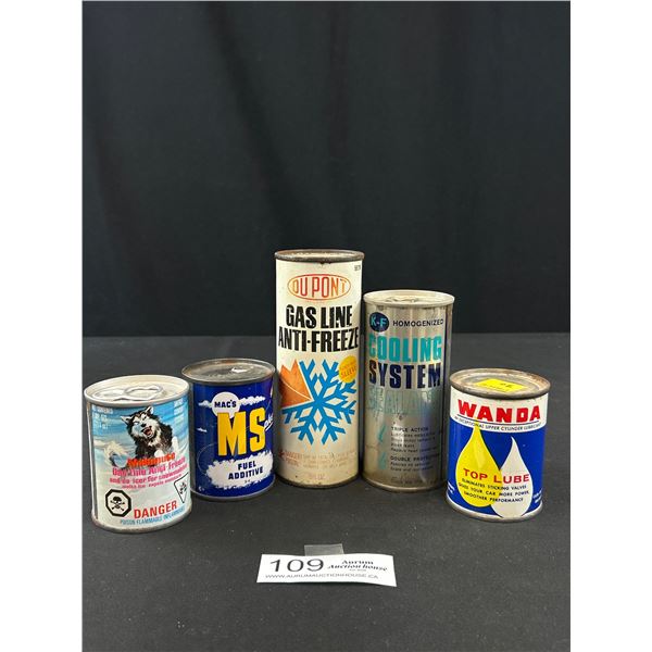 Nice Lot of Vintage Automotive Tins