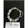 Image 2 : Marked Pandora Silver Bracelet Very Nice!