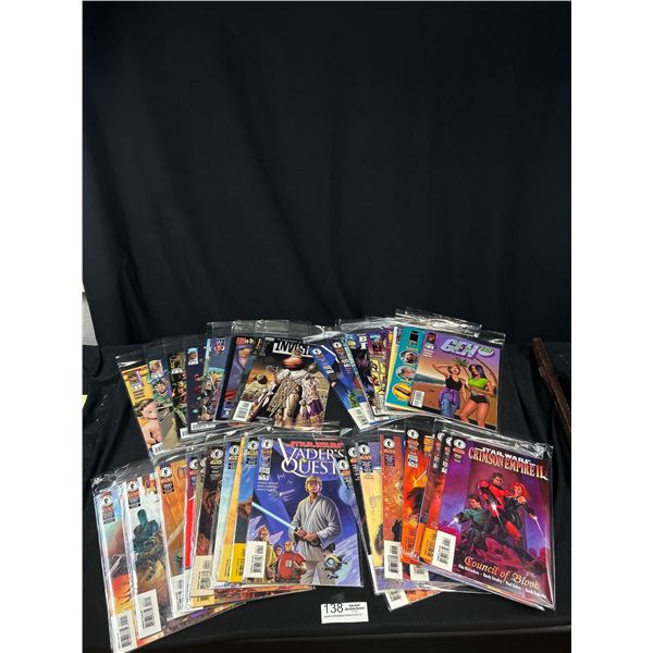 Lot of 40 Comics in Bags