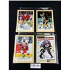 Image 1 : Lot of 4 Oversized 2005/06 Upper Deck Trading Cards