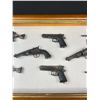 Image 4 : 24" x 12" Framed Miniature Gun Collection