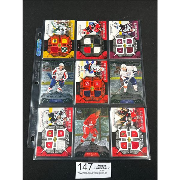 Lot of 9 Rookie Cards and Jersey Cards + Mr Hockey, 2000 and 2008