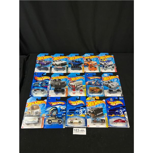 Nice Lot of 15 Hotwheels Still in Original Packages
