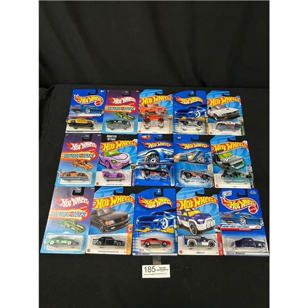 Nice Lot of 15 Hotwheels Still in Original Packages