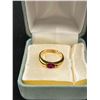 Image 2 : Gorgeous Gold Ruby Ring Quality!