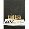 Image 1 : Gold Enamel Collectible Masonic Cufflinks