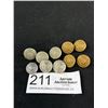 Image 1 : 10 Early C.N. Railway Tunic Buttons